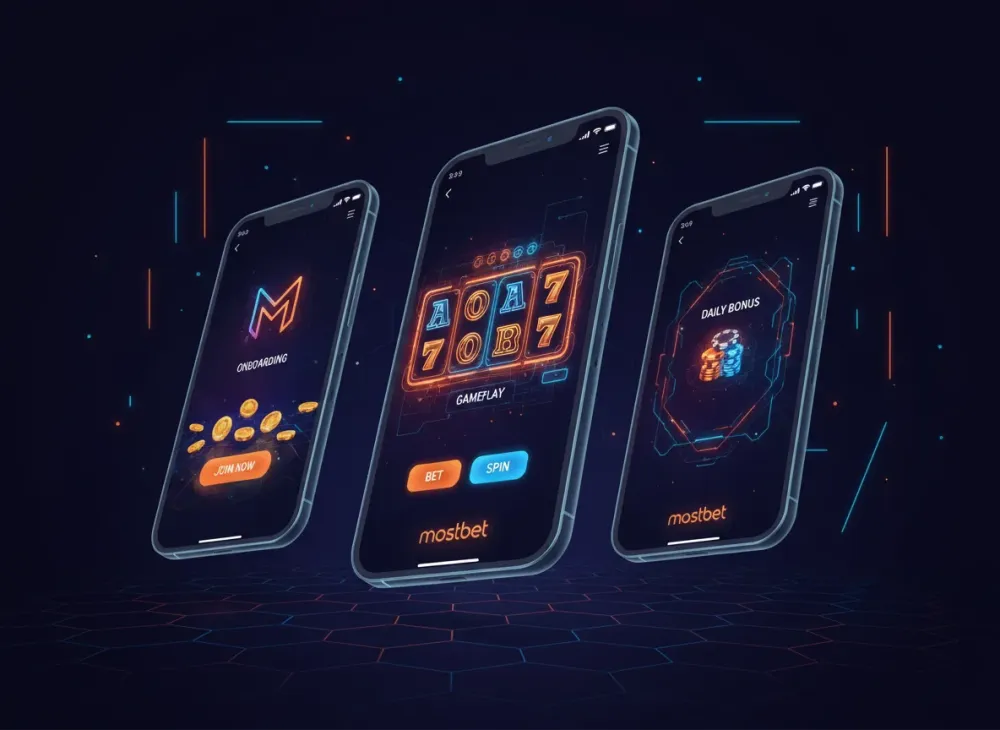 mostbet Mobile App Mockup